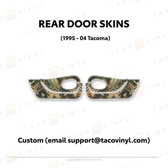 1995-04 Tacoma Door Skins (Lower Section)