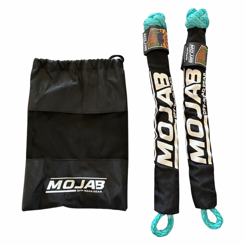 Load image into Gallery viewer, Soft Shackle 3/8&#39;&#39; x 22” with sleeve and bag (Set of 2 Shackles) (Lifetime Warranty)
