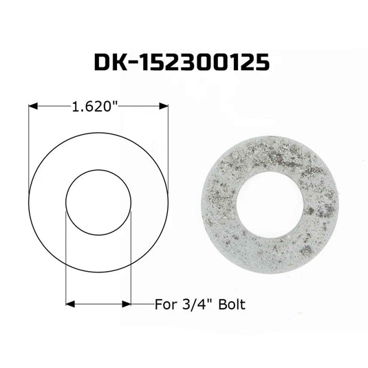 thumbnail image 2 of Race Parts Direct Universal Weld-On Shock Strut Tabs – 3/16" Thick Steel With 1/2" Hole 2 of 5