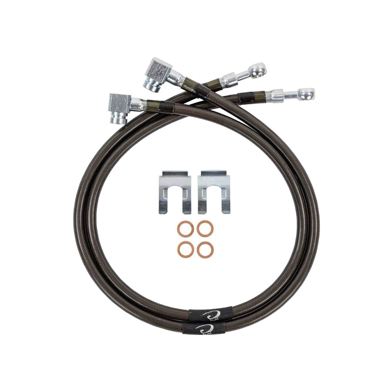 Load image into Gallery viewer, Brake Lines | 10mm Banjo x 3/8&quot;-24 90 Deg FIF
