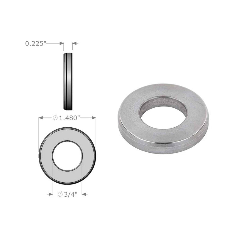 Load image into Gallery viewer, Machined Weld Washers
