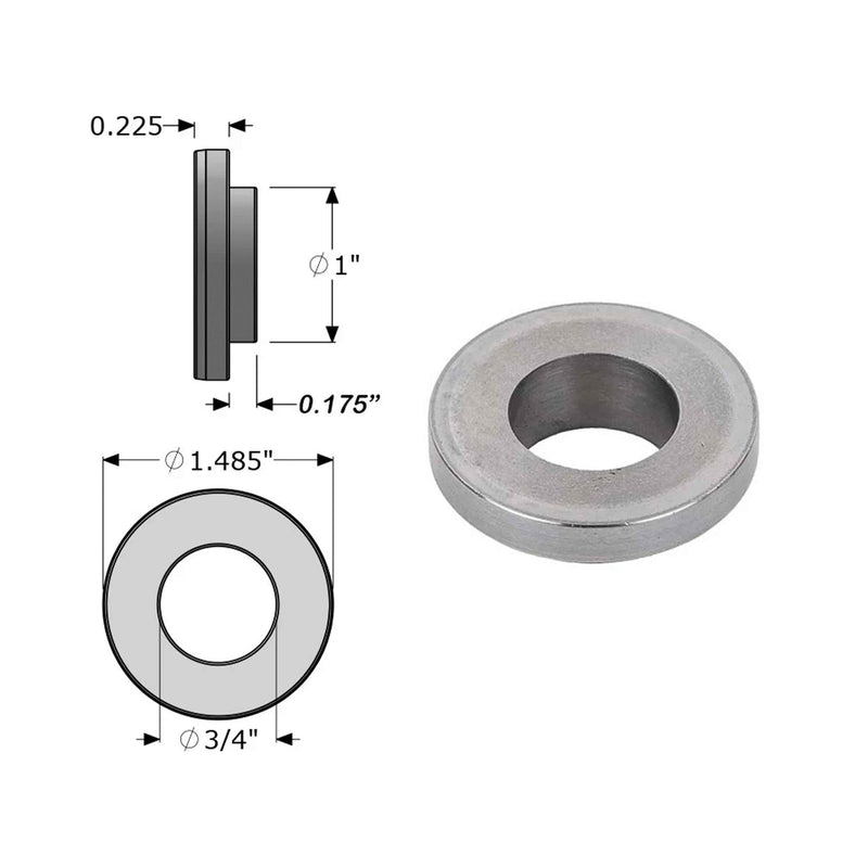Load image into Gallery viewer, Machined Weld Washers
