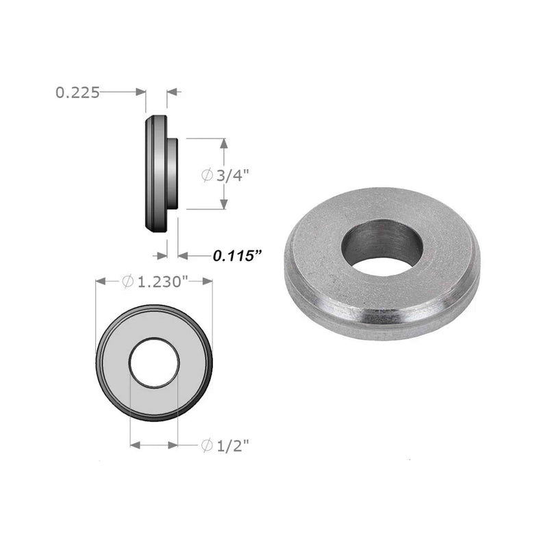 Load image into Gallery viewer, Machined Weld Washers
