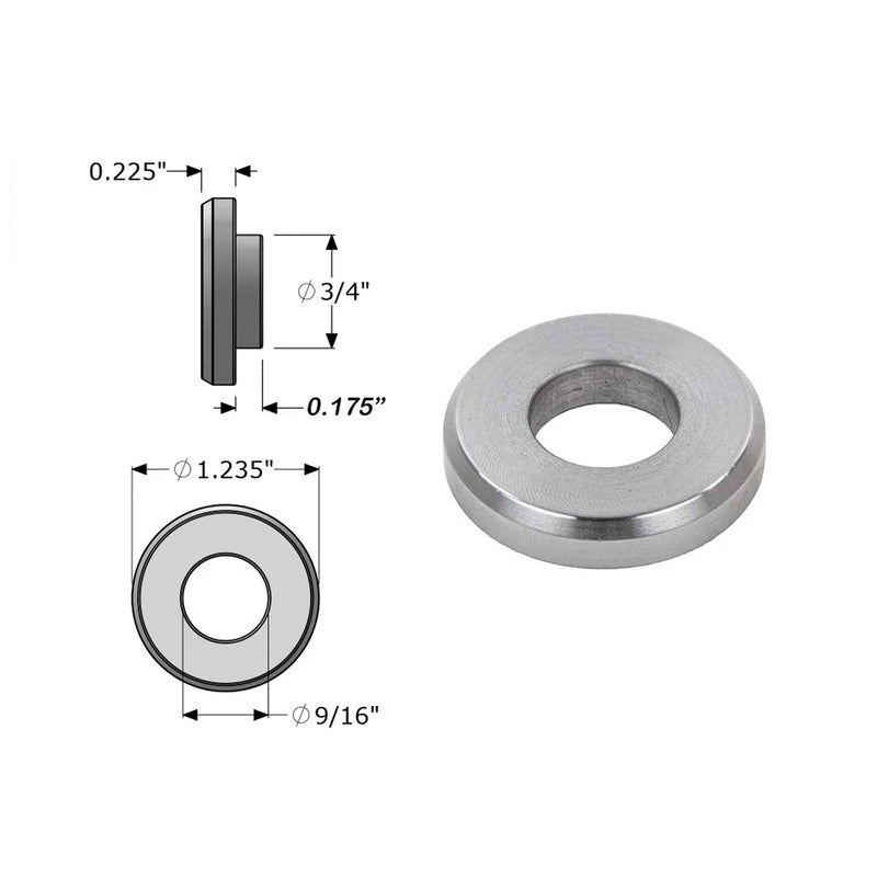Load image into Gallery viewer, Machined Weld Washers
