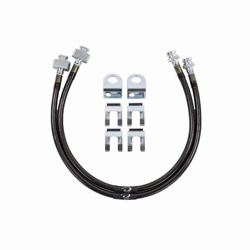 Load image into Gallery viewer, Brake Lines | 10mm-1.0 FIF x 10mm-1.0 90* FIF
