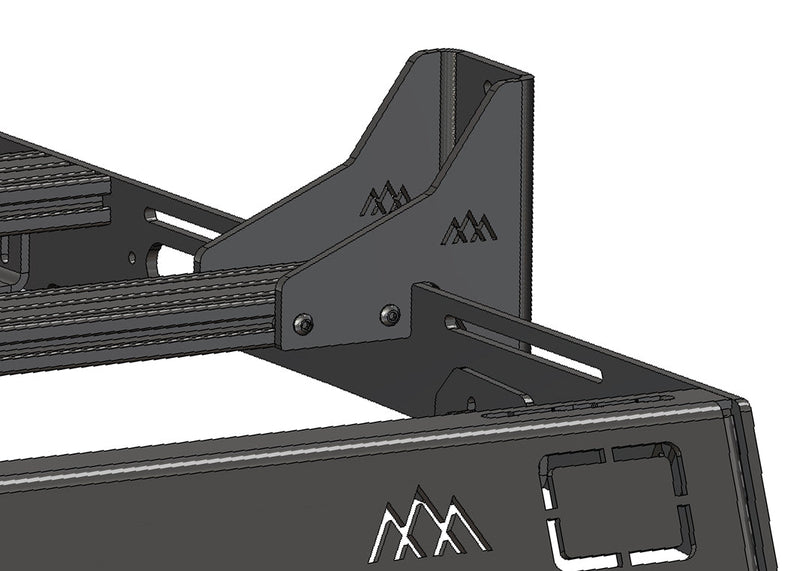 Load image into Gallery viewer, HD Awning Brackets for DRIFTR Roof Racks
