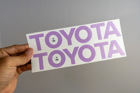 TOYOTA Rear Hatch Liftgate Emblem Inlays - 2025+ 4Runner