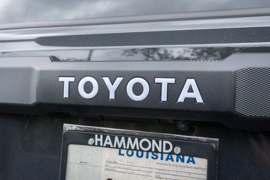 TOYOTA Rear Hatch Liftgate Acrylic Emblem Inlays - 2025+ 4Runner
