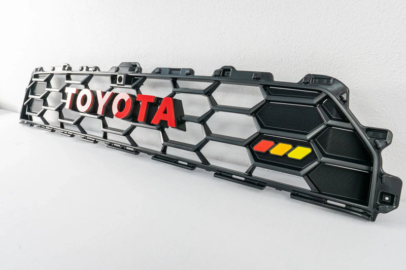 Load image into Gallery viewer, TOYOTA Front Grille Acrylic Emblem Overlays - 2025+ 4Runner TRD Pro / Trailhunter

