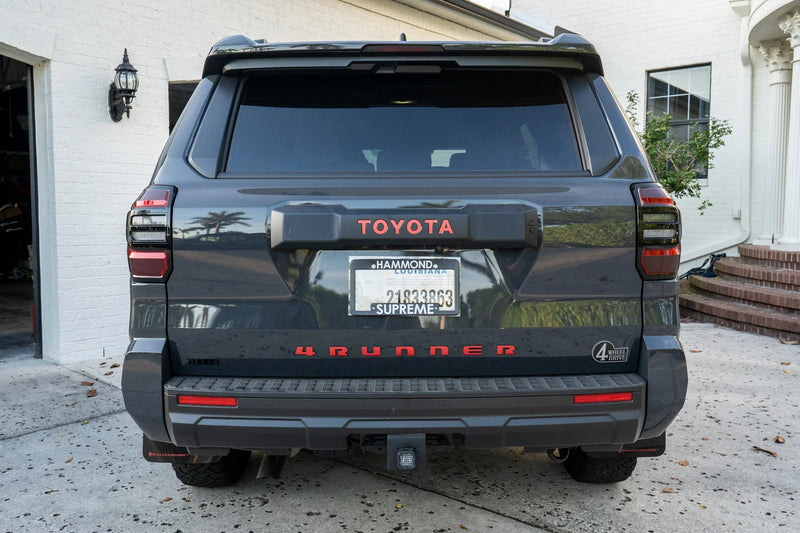Load image into Gallery viewer, TOYOTA Emergency Reflective Rear Hatch Liftgate Emblem Overlays - 2025+ 4Runner
