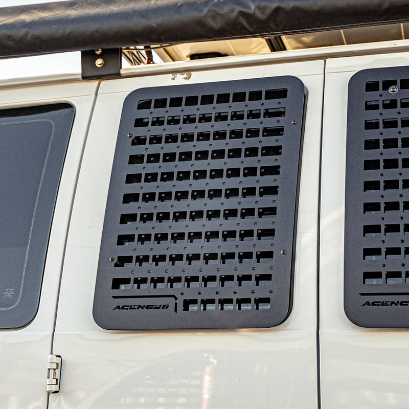 Load image into Gallery viewer, Ford E350 Passenger Side Window GRIDS (Left Barn Door)
