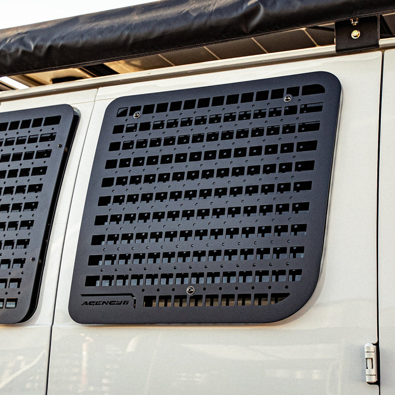 Load image into Gallery viewer, Ford E350 Passenger Side Window GRIDS (Right Barn Door)
