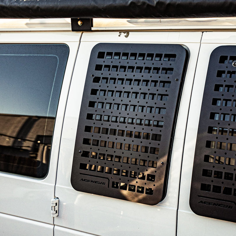 Load image into Gallery viewer, Ford E350 Passenger Side Window GRIDS (Left Barn Door)
