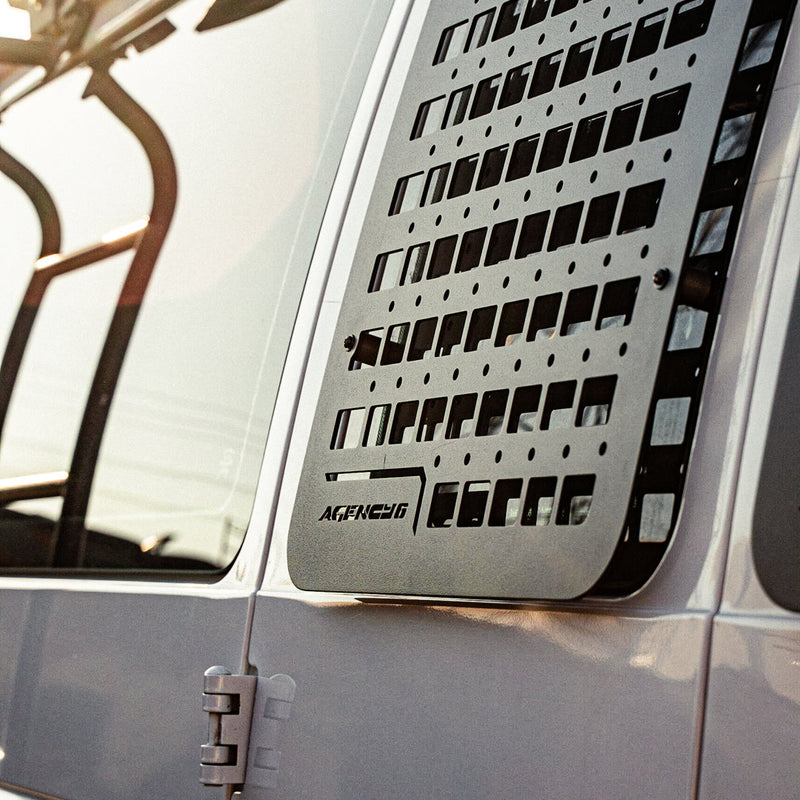 Load image into Gallery viewer, Ford E350 Passenger Side Window GRIDS (Left Barn Door)
