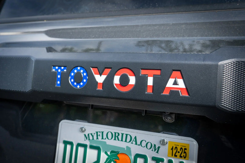 Load image into Gallery viewer, TOYOTA Freedom Series Rear Hatch Liftgate Emblem Inlays - 2025+ 4Runner
