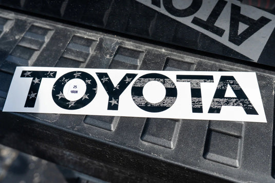 TOYOTA Freedom Series Rear Hatch Liftgate Emblem Inlays - 2025+ 4Runner