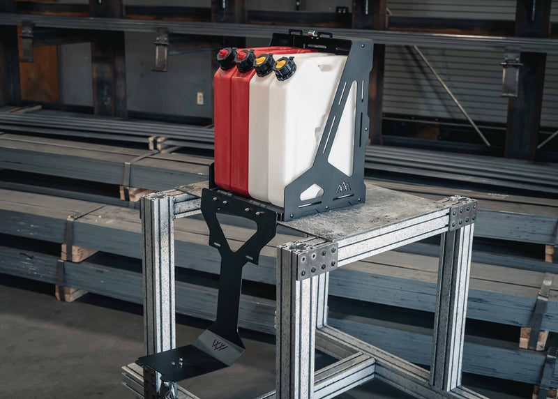 Load image into Gallery viewer, Jerry&#39;s Can Holder - Dual Universal Jerry Can Carrier
