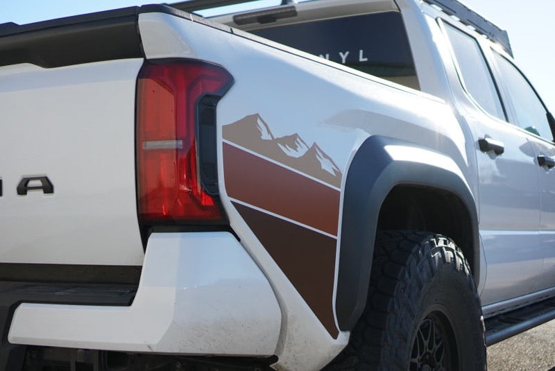 Load image into Gallery viewer, 2024+ Tacoma Lower Bedside Decals - Designed
