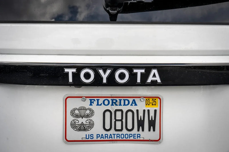 Load image into Gallery viewer, &quot;TOYOTA&quot; Rear Tailgate Emblem Overlays - 2024+ Land Cruiser
