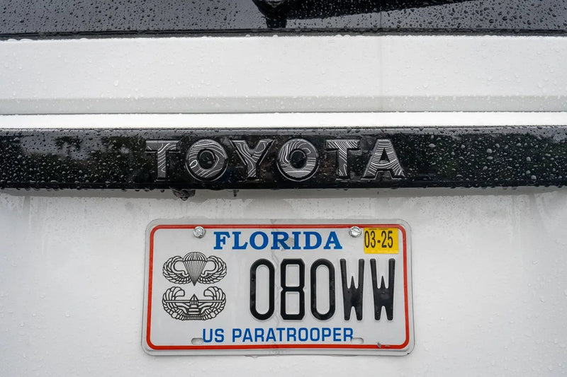 Load image into Gallery viewer, &quot;TOYOTA&quot; Topo Rear Tailgate Emblem Overlays - 2024+ Land Cruiser
