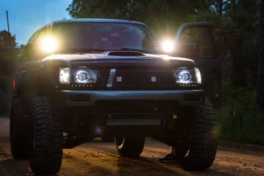 1996-2002 3rd Gen 4Runner Clear/Black Corner Lights