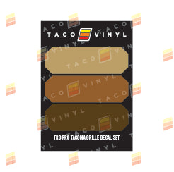 Load image into Gallery viewer, Tacoma Pro Grille Decals

