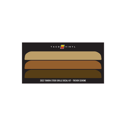 2022+ Tundra Offroad Grille Decal