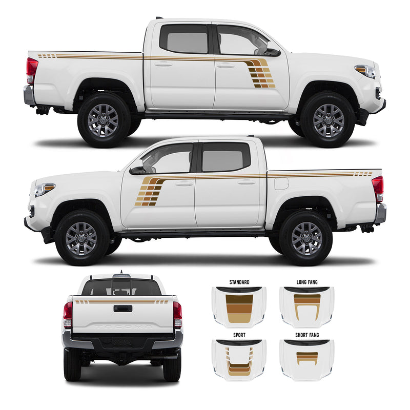 Load image into Gallery viewer, 2016-23 Tacoma Checkered Stripe Kit
