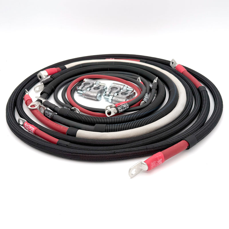 Load image into Gallery viewer, Dodge Cummins Diesel - 3rd Gen Battery Cable Kit (2002-2009)
