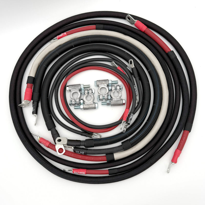Load image into Gallery viewer, Dodge Cummins Diesel - 3rd Gen Battery Cable Kit (2002-2009)
