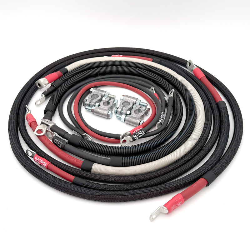 Load image into Gallery viewer, Dodge Cummins Diesel - 3rd Gen Battery Cable Kit (2002-2009)
