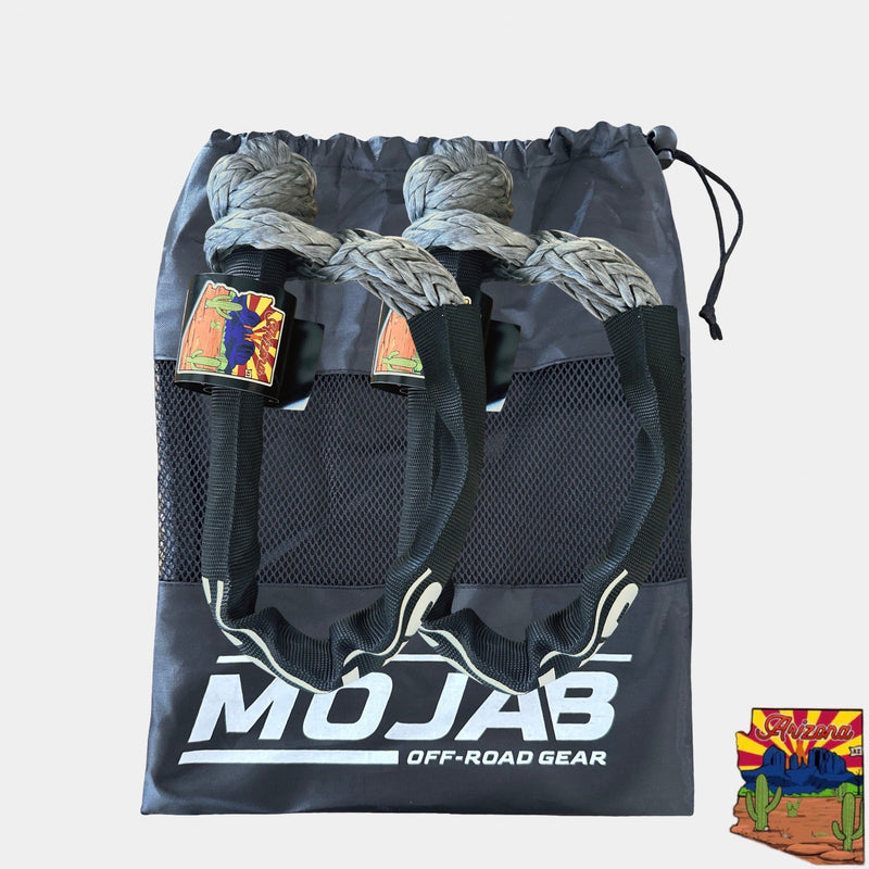 Load image into Gallery viewer, Soft Shackle 3/8&#39;&#39; x 22” with sleeve and bag (Set of 2 Shackles) (Lifetime Warranty)
