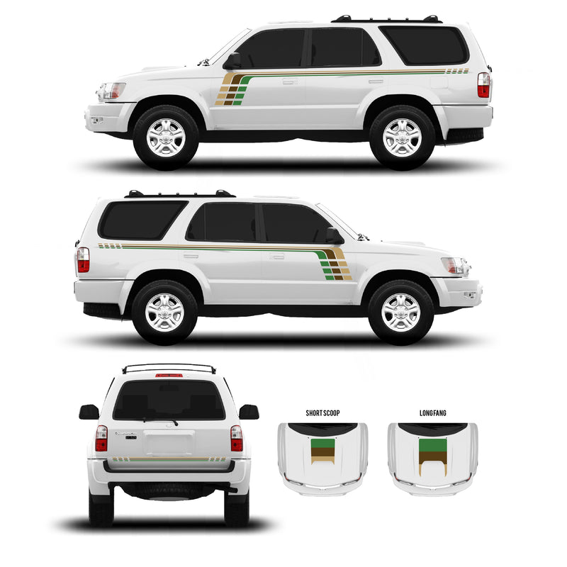 Load image into Gallery viewer, 1996-02 4Runner Checkered Stripe Kit
