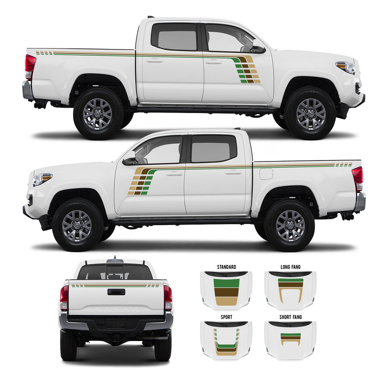 Load image into Gallery viewer, 2016-23 Tacoma Checkered Stripe Kit
