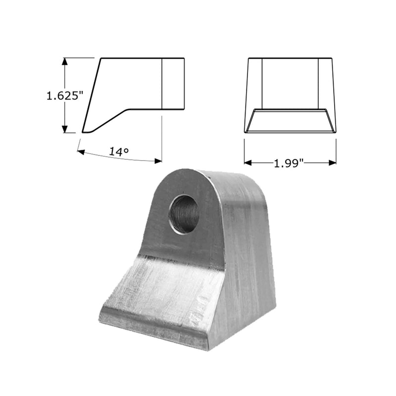 Load image into Gallery viewer, Limit Strap Clevis Mount
