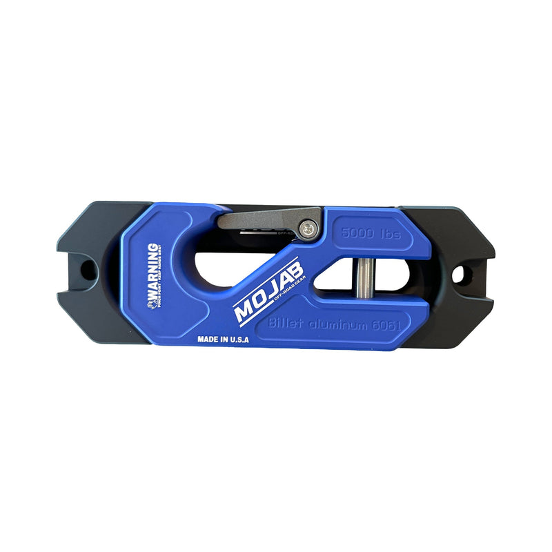Load image into Gallery viewer, Side By Side / UTV Aluminum Recessed Winch Shackle with Fairlead Kit, closed latch (LIFE TIME WARRANTY*)
