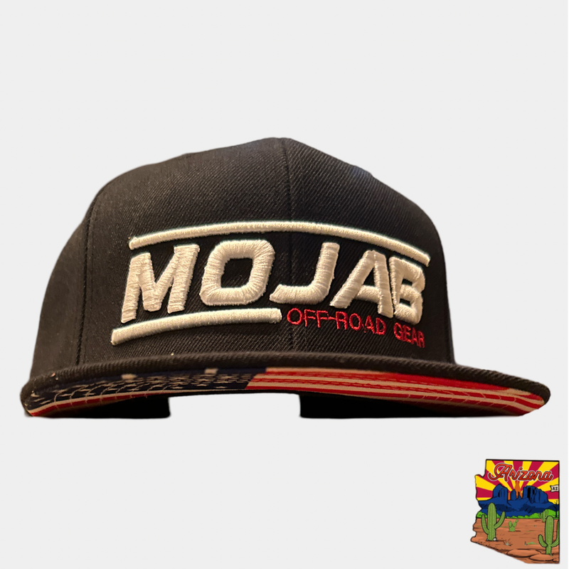 Load image into Gallery viewer, Mojab snap-back Cap - American Flag edition
