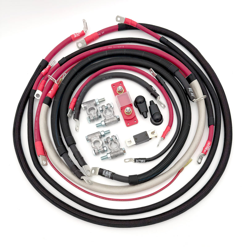 Load image into Gallery viewer, Ford Power Stroke 6.0 Diesel - F250/F350 Battery Cable Kit (2003-2007)
