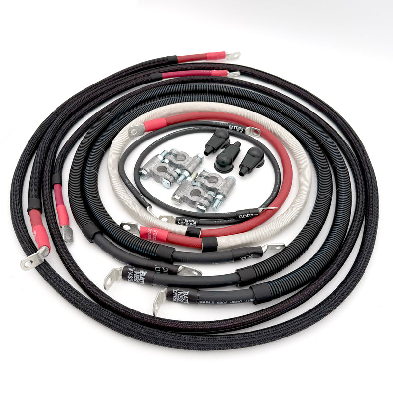 Load image into Gallery viewer, Ford Power Stroke 6.7 Diesel - F250/F350 Battery Cable Kit (2011-2016)
