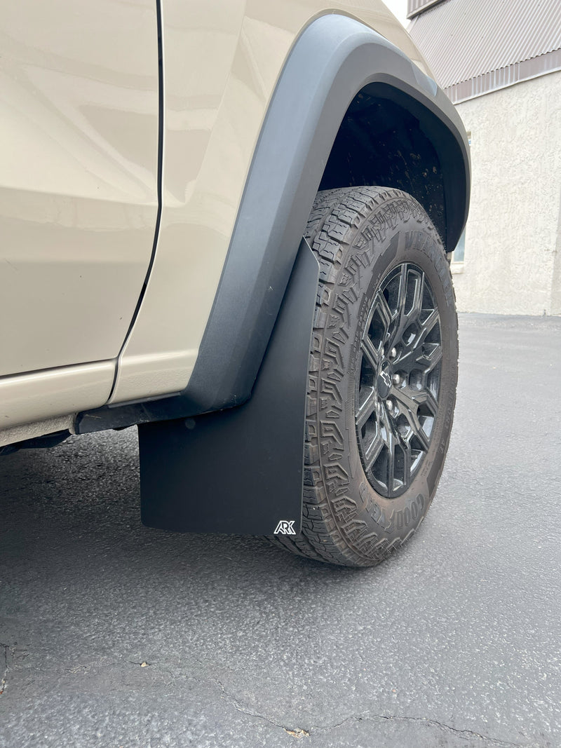 Load image into Gallery viewer, 2023+ Chevy Colorado ZR2/Trailboss TriXPoly Mudflaps
