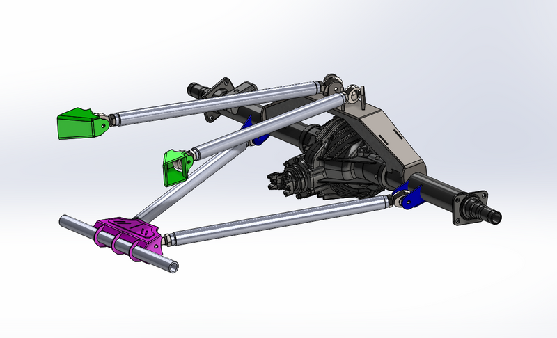 Load image into Gallery viewer, 4 Link Kit Dual Triangulated
