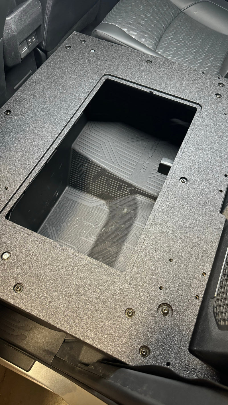 Load image into Gallery viewer, Toyota Tacoma - 2024-Present - 4th Gen - Non-Hybrid - Double Cab - Explore Series - Seat Delete Plate System - Second Row
