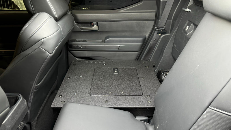 Load image into Gallery viewer, Toyota Tacoma - 2024-Present - 4th Gen - Non-Hybrid - Double Cab - Explore Series - Seat Delete Plate System - Second Row
