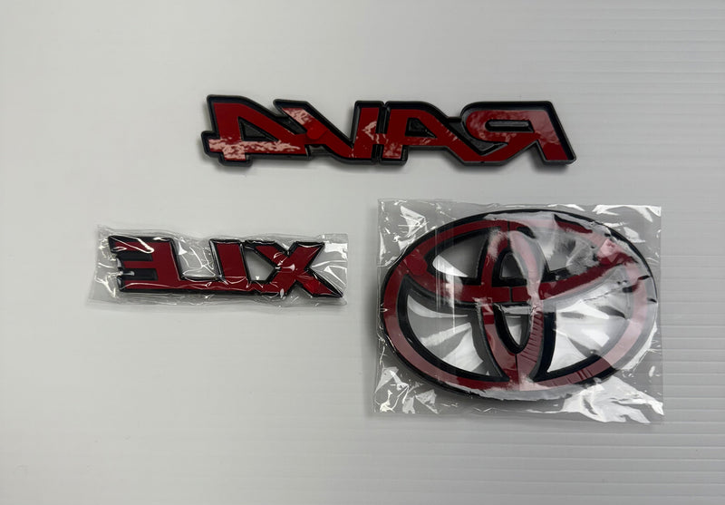 Load image into Gallery viewer, Plastic Overlays for 2019-24 Rav4
