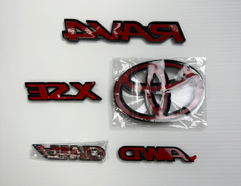 Load image into Gallery viewer, Plastic Overlays for 2019-24 Rav4
