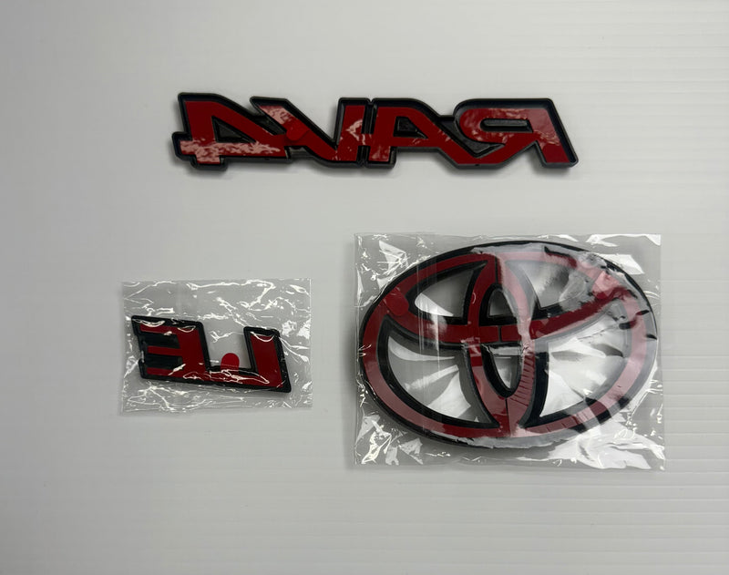 Load image into Gallery viewer, Plastic Overlays for 2019-24 Rav4
