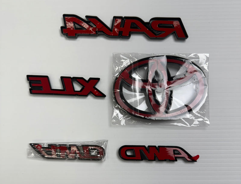 Load image into Gallery viewer, Plastic Overlays for 2019-24 Rav4
