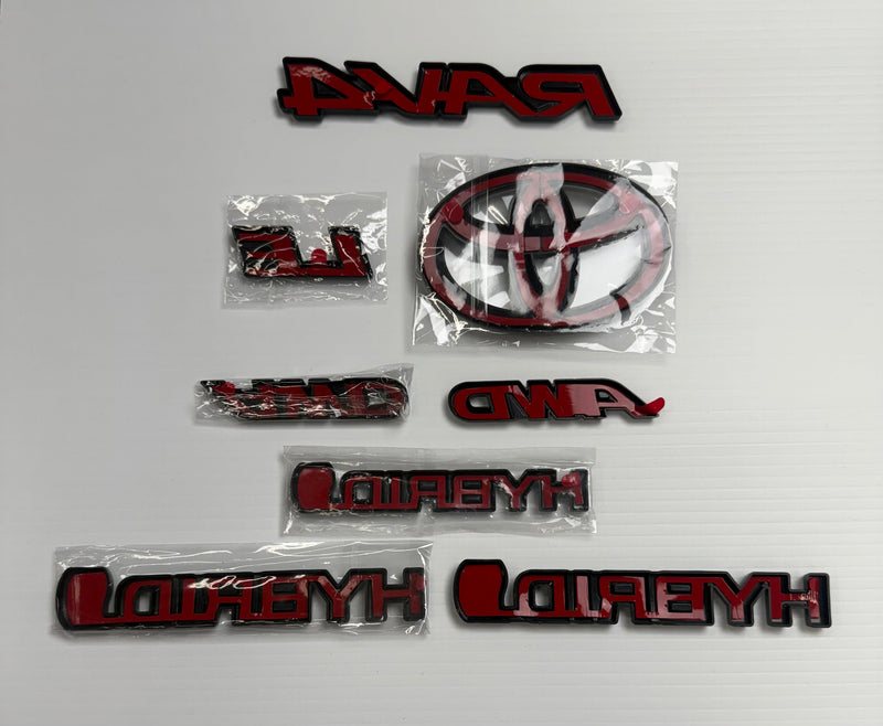 Load image into Gallery viewer, Plastic Overlays for 2019-24 Rav4
