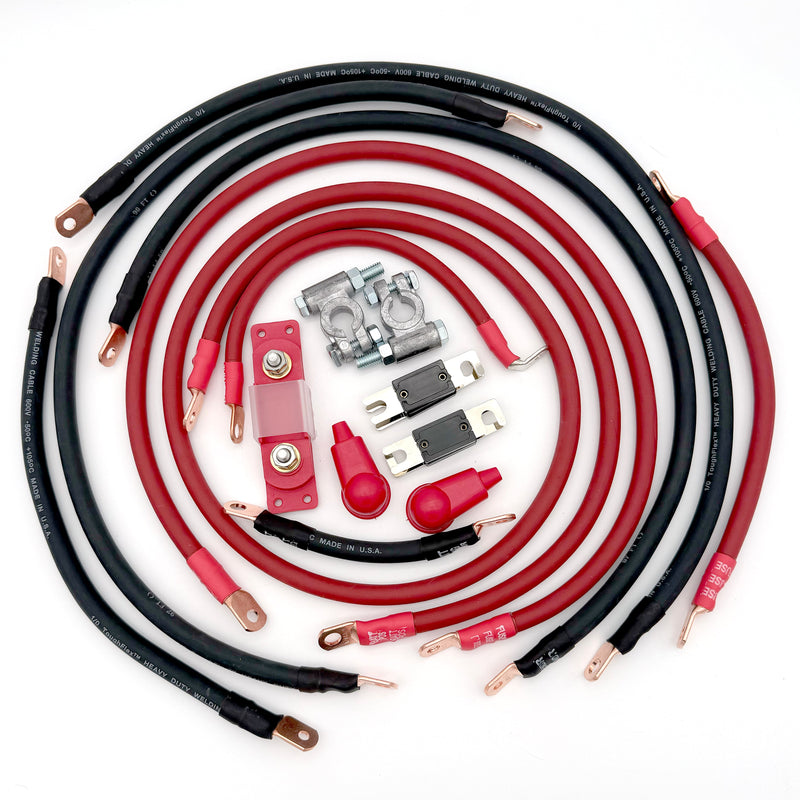 Load image into Gallery viewer, Jeep Gladiator JT Big 7 Battery Cable Kit (2020 - 2024)
