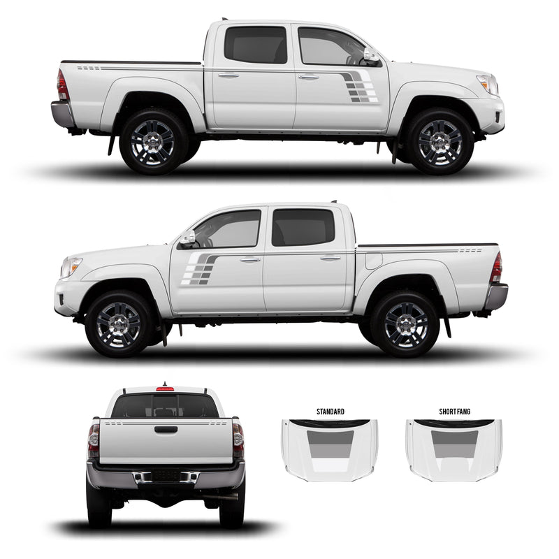 Load image into Gallery viewer, 2005-15 Tacoma Checkered Stripe Kit
